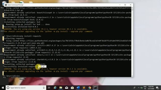 Getting Stsrted with web Scraping using python смотреть онлайн