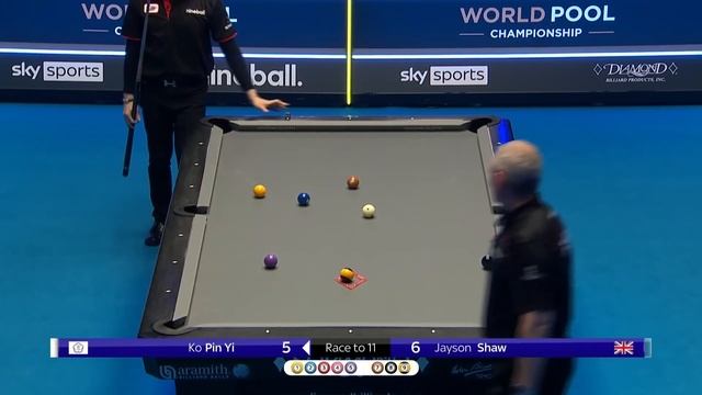 Ko Pin Yi vs Jayson Shaw | Last 32 | 2022 World Pool Championship смотреть онлайн