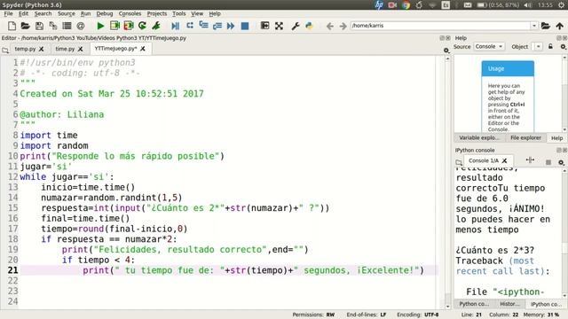 ¿Cómo medir el tiempo en Python? (Módulo de Time, Básico) смотреть онлайн