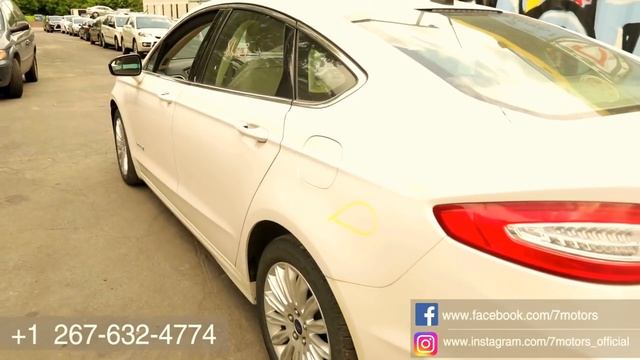 2014 Ford Fusion Hybrid - 3300$, с аукциона copart в Украину!!! смотреть онлайн