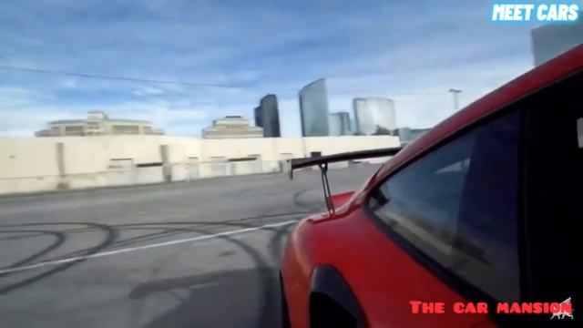 PORSCHE 911 GT2 RS DRIFT, BURNOUT 
