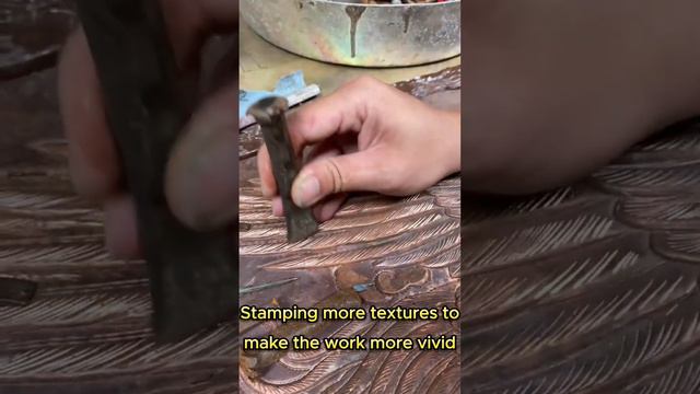 THE PROCESS OF MAKING A GILDED PHOENIX BY KING GOLD ART смотреть онлайн