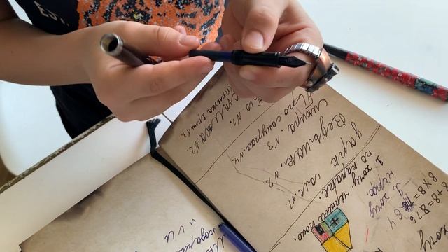 Сравнение перьевой ручки INDEX и ручки из Ашана смотреть онлайн