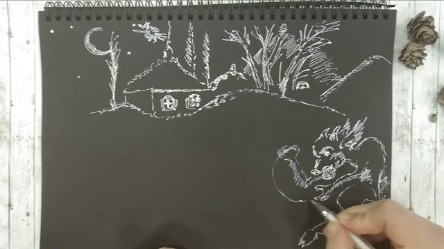 Отрывок из повести Н.В. Гоголя «Ночь перед Рождеством». смотреть онлайн