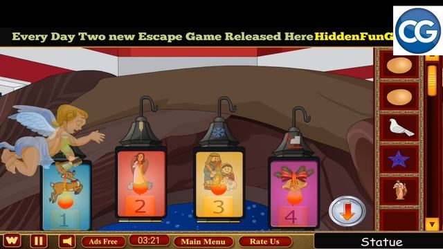 [Walkthrough] 501 Free New Escape Games level 341 - Happy christmas 3 - Complete Game смотреть онлайн