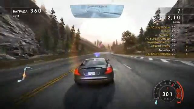 (18+) Уикенд на Mercedes-Benz SLR McLaren 722 Edition. Race Mode. NFS HP 2010. смотреть онлайн