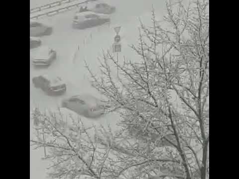 Автомобили скатываются с эстакады в Одинцово смотреть онлайн
