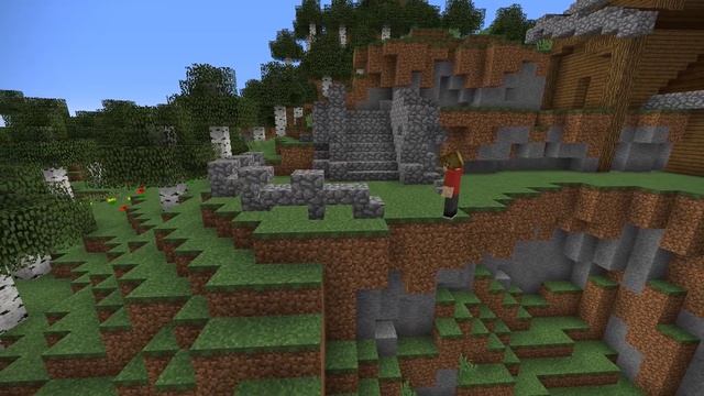 Minecraft - Mountain House Tutorial (Minecraft House)