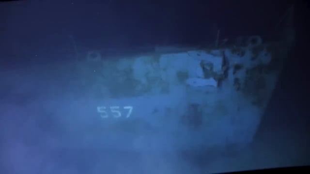 Эсминец USS Johnston (DD-557) на дне смотреть онлайн