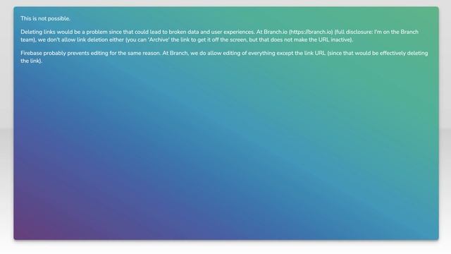 Remove/delete Firebase dynamic links смотреть онлайн