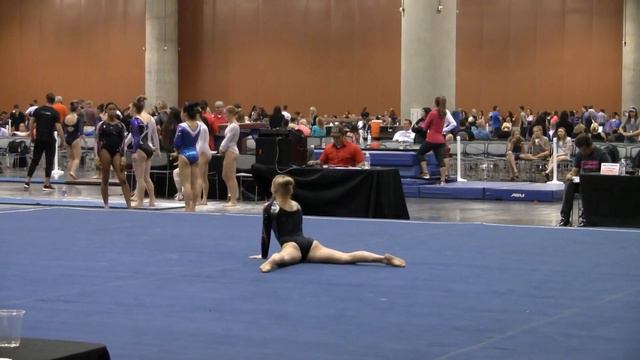 Savannah Kooyman Floor Routine at 2015 Region One Meet смотреть онлайн