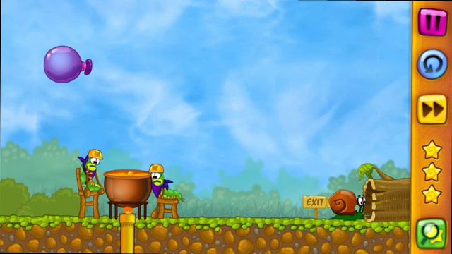 Прохождение все главы (180 звезд) в Игре Snail Bob 1... смотреть онлайн