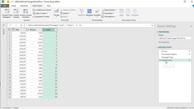 Power Query Get Previous Row? Stock Price Change Formula. M Code Lookup. Excel Magic Trick 1546 смотреть онлайн