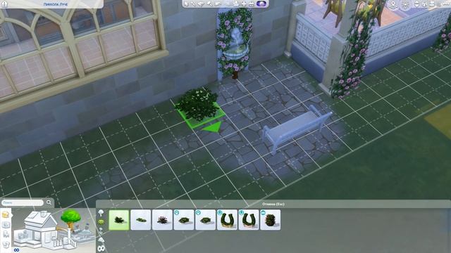 Строим мини-ресторан на участке 20х20 в Sims 4 (без модов) смотреть онлайн