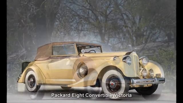 #1573. Крутые автомобили - Packard Eight Convertible Victoria смотреть онлайн