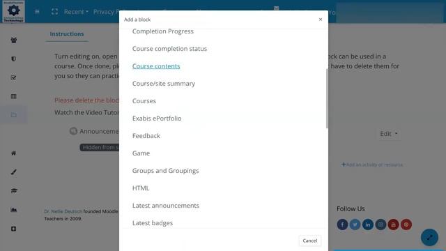 How to Add Moodle Blocks смотреть онлайн