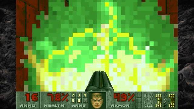 DOOM II: No Rest for the Living | Уровень 7 | Ultra-Violence 100% | X360 Gamepad смотреть онлайн