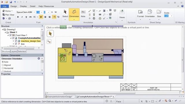 DS Mechanical Drawing add-on module смотреть онлайн