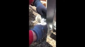 Крепление монтажной ленты