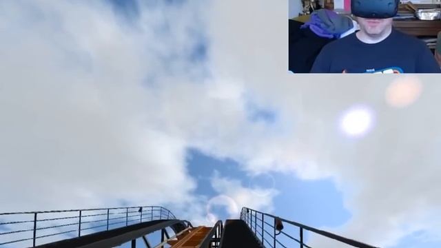 Nolimits 2 Roller Coaster Simulation on HTC Vive смотреть онлайн