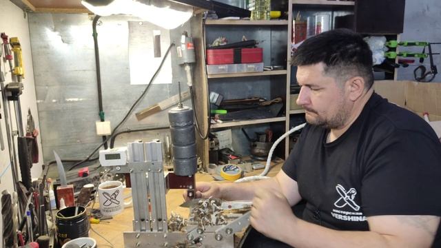 Нож из стали элмакс. Рукоять рог марала. смотреть онлайн