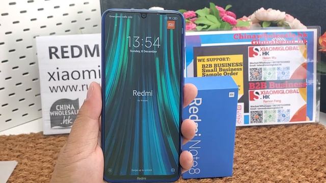 Xiaomi Redmi Note 8 6GB 64GB Snapdragon 665 Octa Core 6.3 FHD+ 48MP 4000mAh 18W Smartphone смотреть онлайн