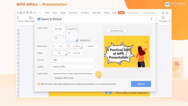 [WPS Academy] 1.5.6 PPT:How to convert slides into pictures смотреть онлайн