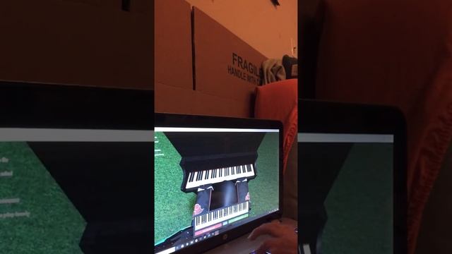 Playing sans on roblox piano! смотреть онлайн
