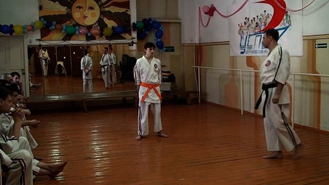 Семинар в Жигулевске по косики каратэ под руководством Виктора Никонова (часть 1/5) смотреть онлайн