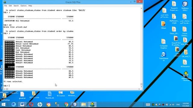 DataBase DML Select Order By Rename Columns Save and Run SQL file_part2 смотреть онлайн