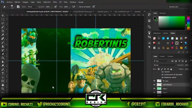 SPEED ART | #12 | byRobertiin15 | Clash Royale Banner (Coronel Rocha) HD смотреть онлайн