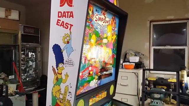 Data East Simpson Pinball Restored By CNY Pinball PLeasure смотреть онлайн