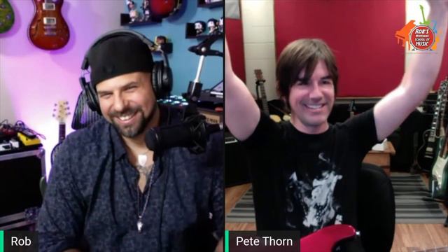 Pete Thorn Interview | Rob's School of Music смотреть онлайн