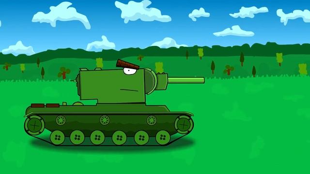 КВ-2 Тест - мультики про танки смотреть онлайн