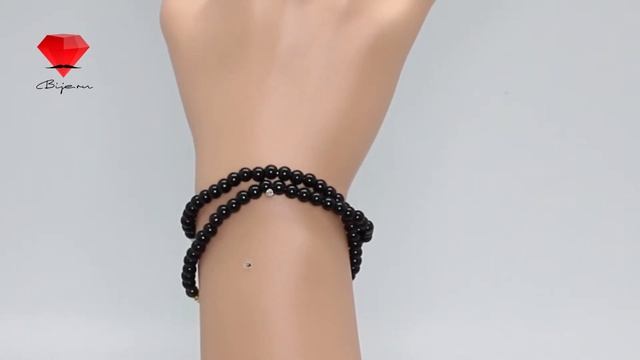 Bije.ru: Браслет из черного поделочного камня Dagnija (Дания) смотреть онлайн