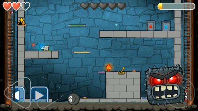 Red Ball 4 vs Fire Boy Water Girl Adventure Mashup Wonderful Game смотреть онлайн