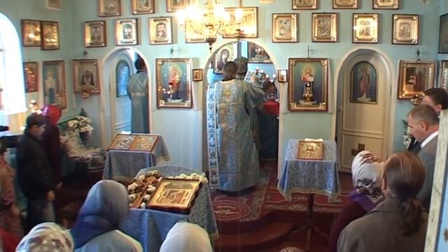 День Храма в честь иконы Божьей Матери 