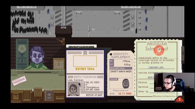 Is you criminal??? JLOTBW | Papers, Please #9 смотреть онлайн
