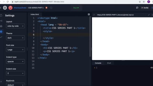 CSS SERIES #1 | CODE WITH SHARANYA | #code_with_sharanya | #codewithsharanya ,#viral смотреть онлайн