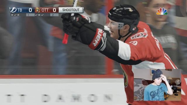 Blindfolded Shootout Challenge! - NHL 17 смотреть онлайн
