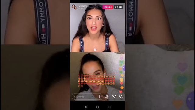 Paola di Benedetta con Elisa Maino diretta instagram смотреть онлайн