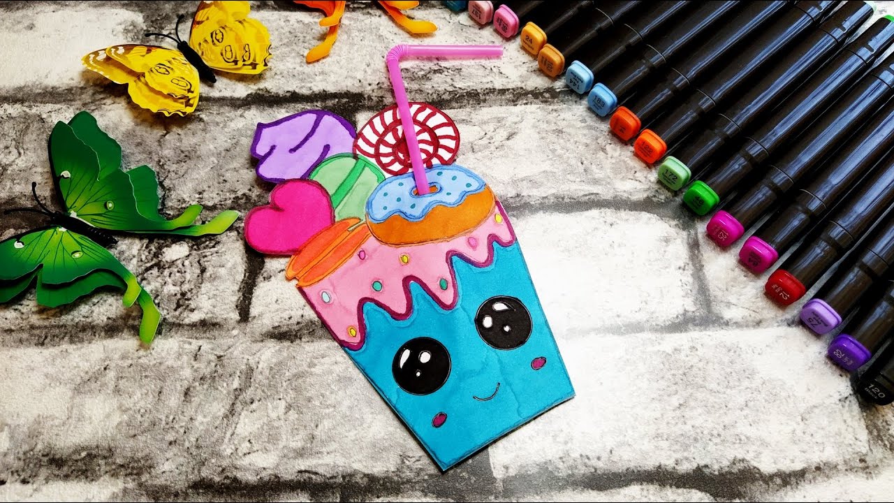 Простая поделка стакан со сладостями смотреть онлайн