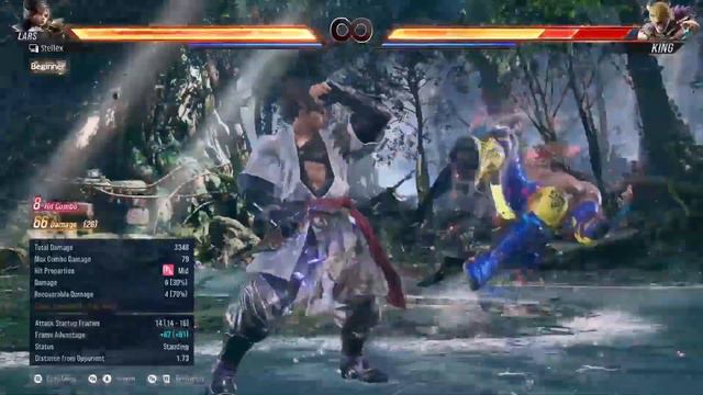 Tekken 8 Lars Combo Prototypes смотреть онлайн