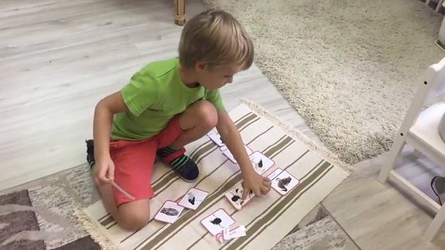 Работа в Монтессори-классе часть 2- частный детский сад Совенок смотреть онлайн