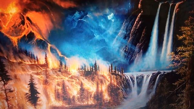 "Магический водопад Вселенной".( Медитация наполнения и очищения) смотреть онлайн