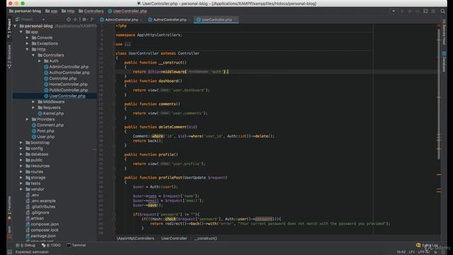 [Ultimate Laravel tutorial] Lesson 65: Authentication Middleware смотреть онлайн