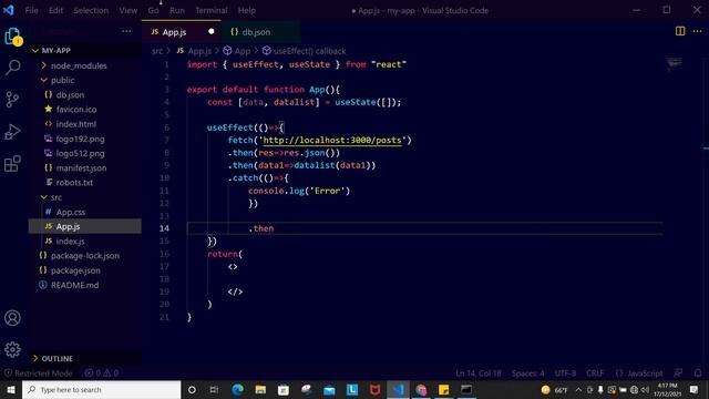 ?? ReactJS Tutorial for Beginners #32 || Fetching Data from an API with React Hooks useEffect смотреть онлайн