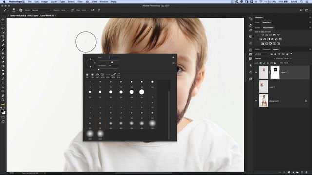How to Create & Retouch Facial Hair | Photoshop Tutorial смотреть онлайн