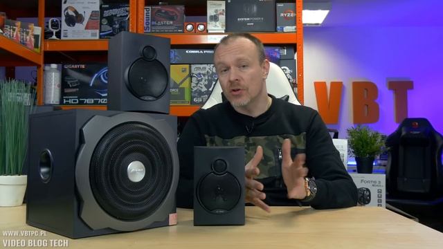 Fenda A521 F&D - zestaw głośnikowy 2+1 z naprawdę dobrym basem - test смотреть онлайн