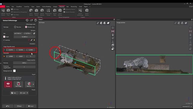 Leica Cyclone 3DR 2023.1 - Create or edit an ortho-image with the elevation view mode смотреть онлайн